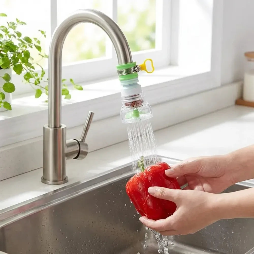 360° flexible water-saving faucet - kitchen tool