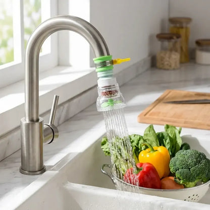 360° flexible water-saving faucet - kitchen tool