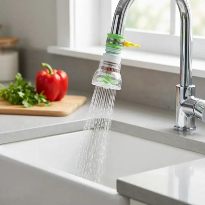 360° flexible water-saving faucet - kitchen tool