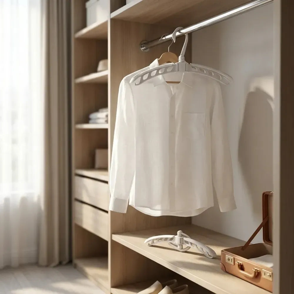 360° foldable clothes hanger - home & kitchen