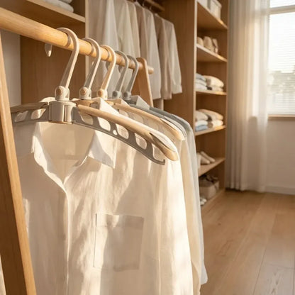 360° foldable clothes hanger - home & kitchen