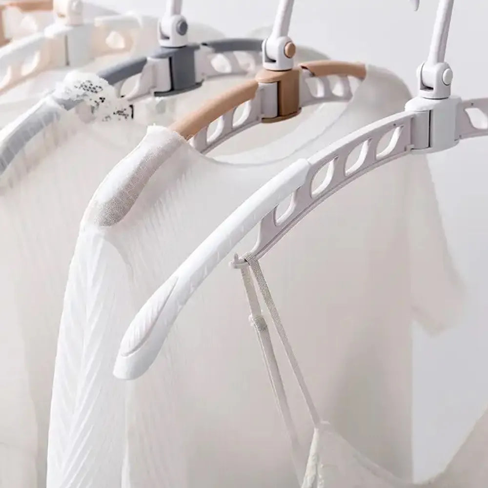 360° foldable clothes hanger - home & kitchen