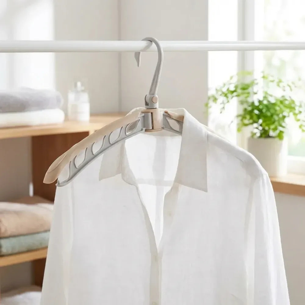 360° foldable clothes hanger - home & kitchen