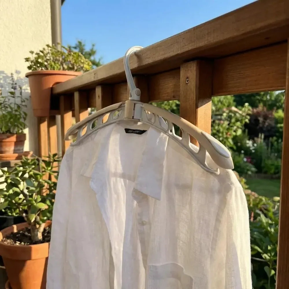 360° foldable clothes hanger - home & kitchen