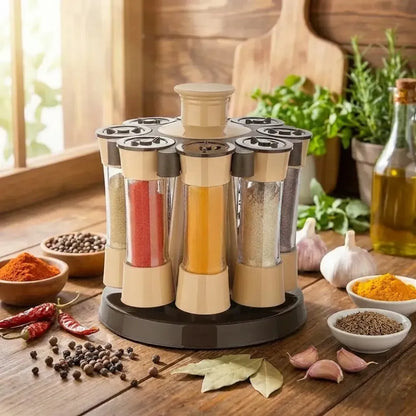 360 revolving spice rack - home & kitchen