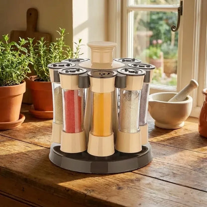 360 revolving spice rack - home & kitchen
