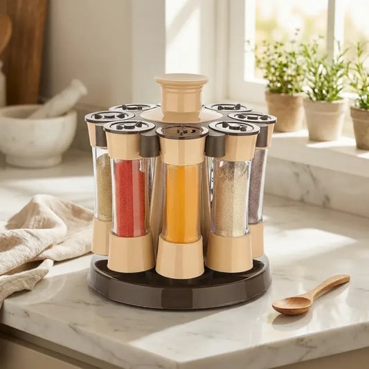 360 revolving spice rack - home & kitchen