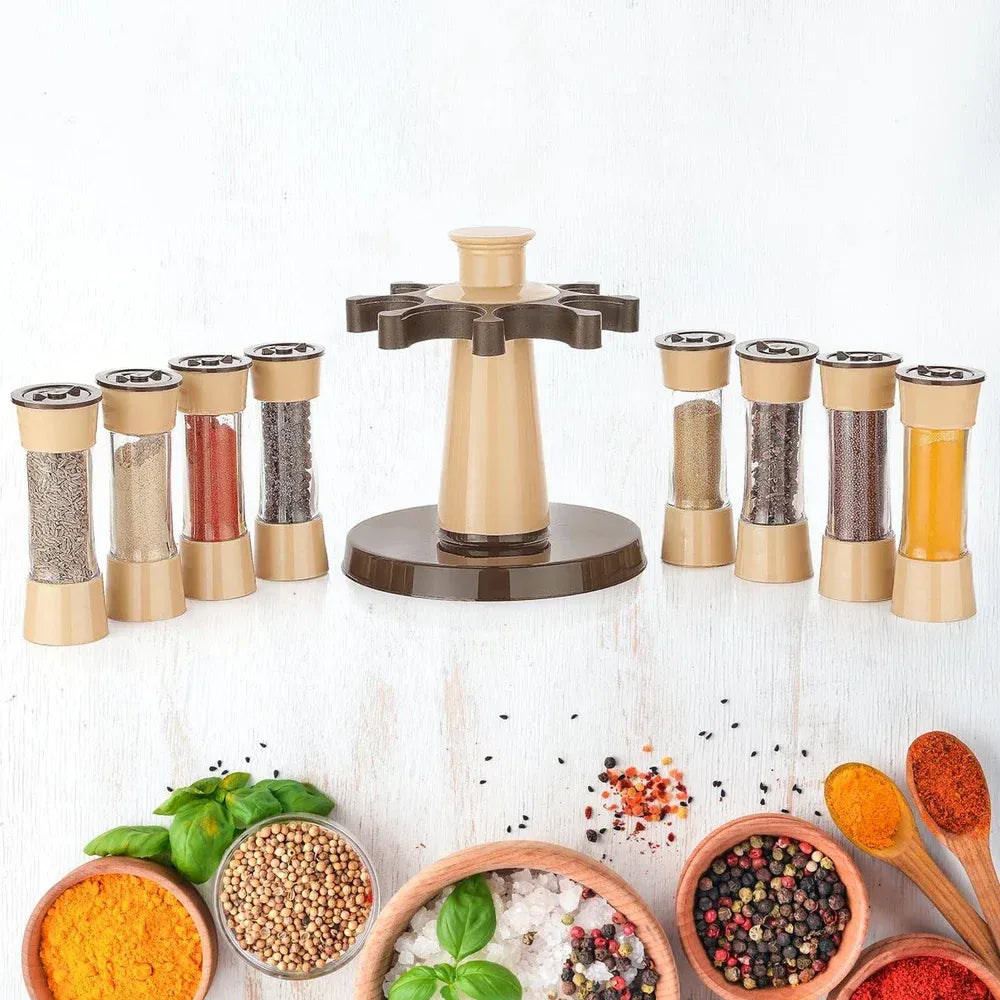 360 revolving spice rack - home & kitchen