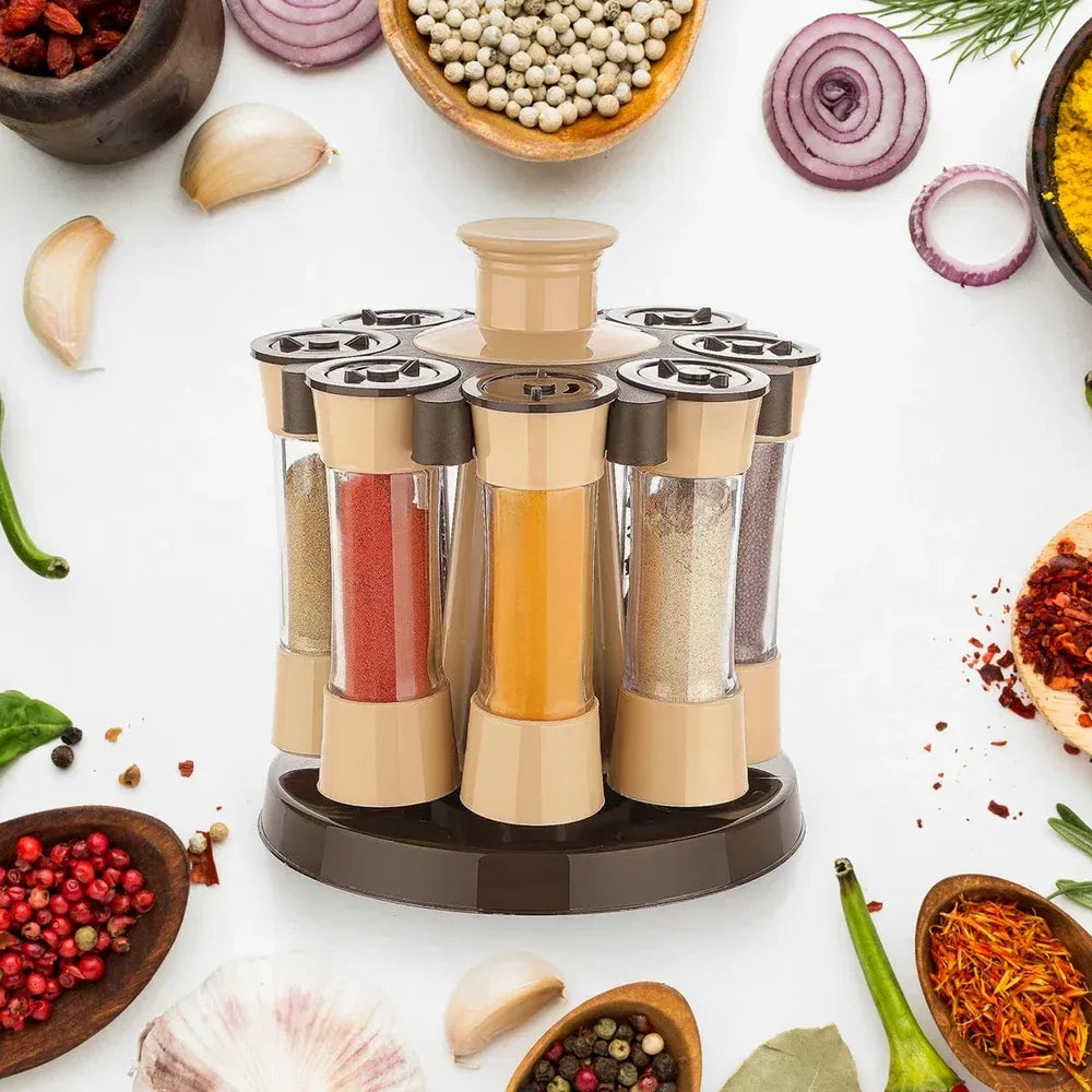 360 revolving spice rack - home & kitchen