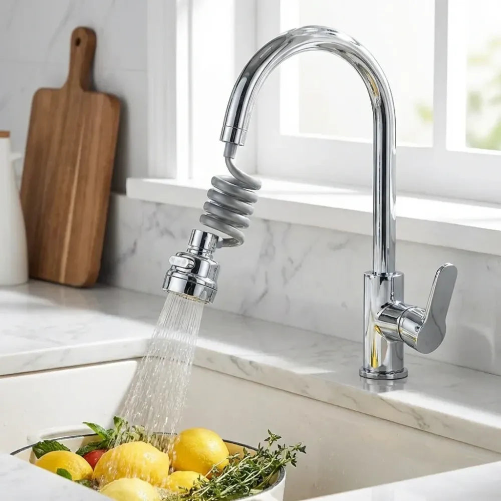 360° rotatable faucet extender - home improvement