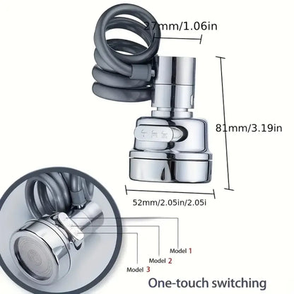 360° rotatable faucet extender - home improvement