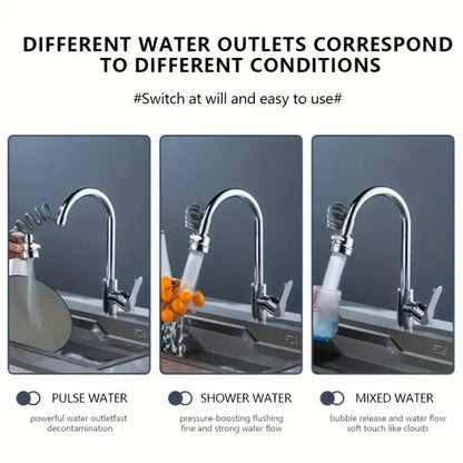 360° rotatable faucet extender - home improvement