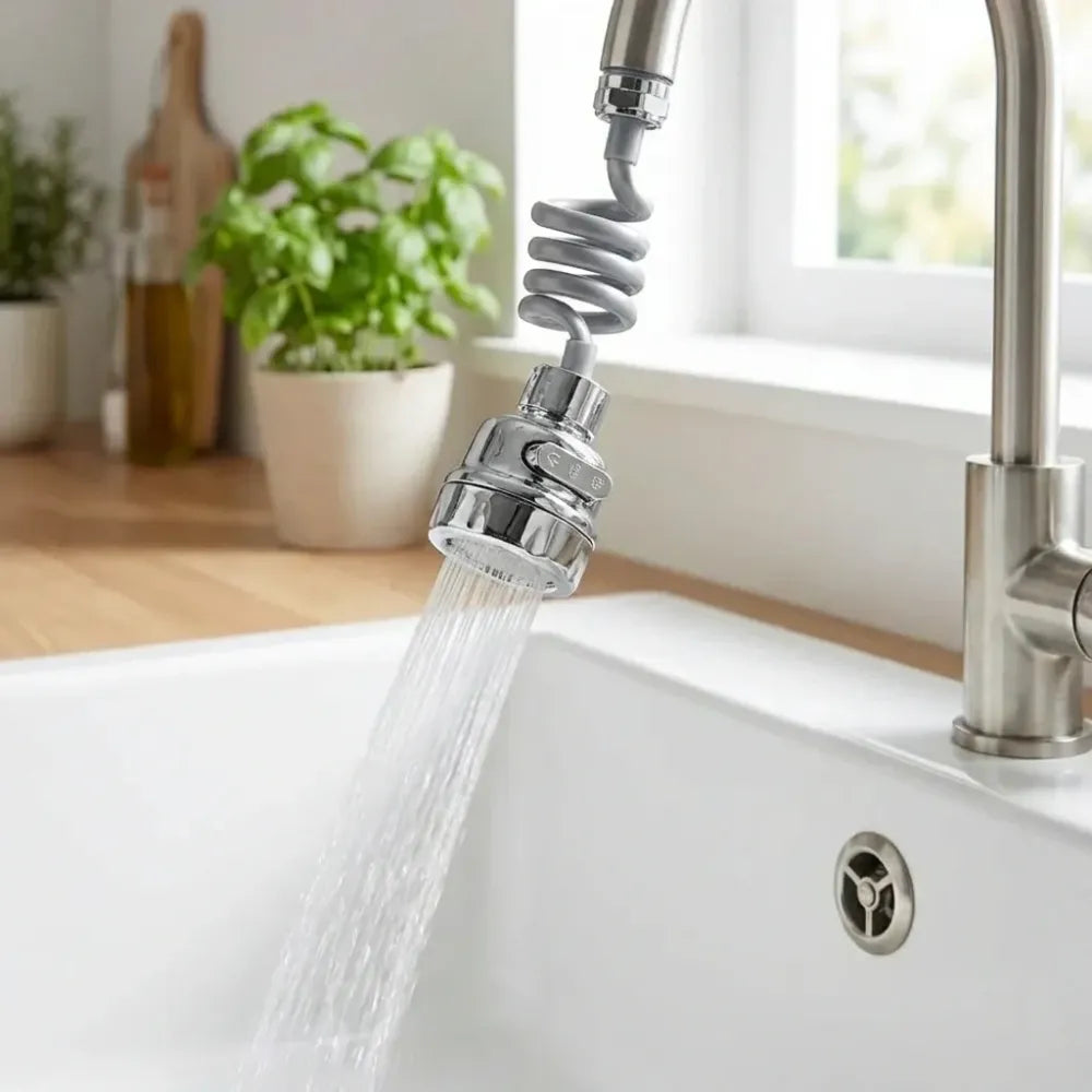 360° rotatable faucet extender - home improvement