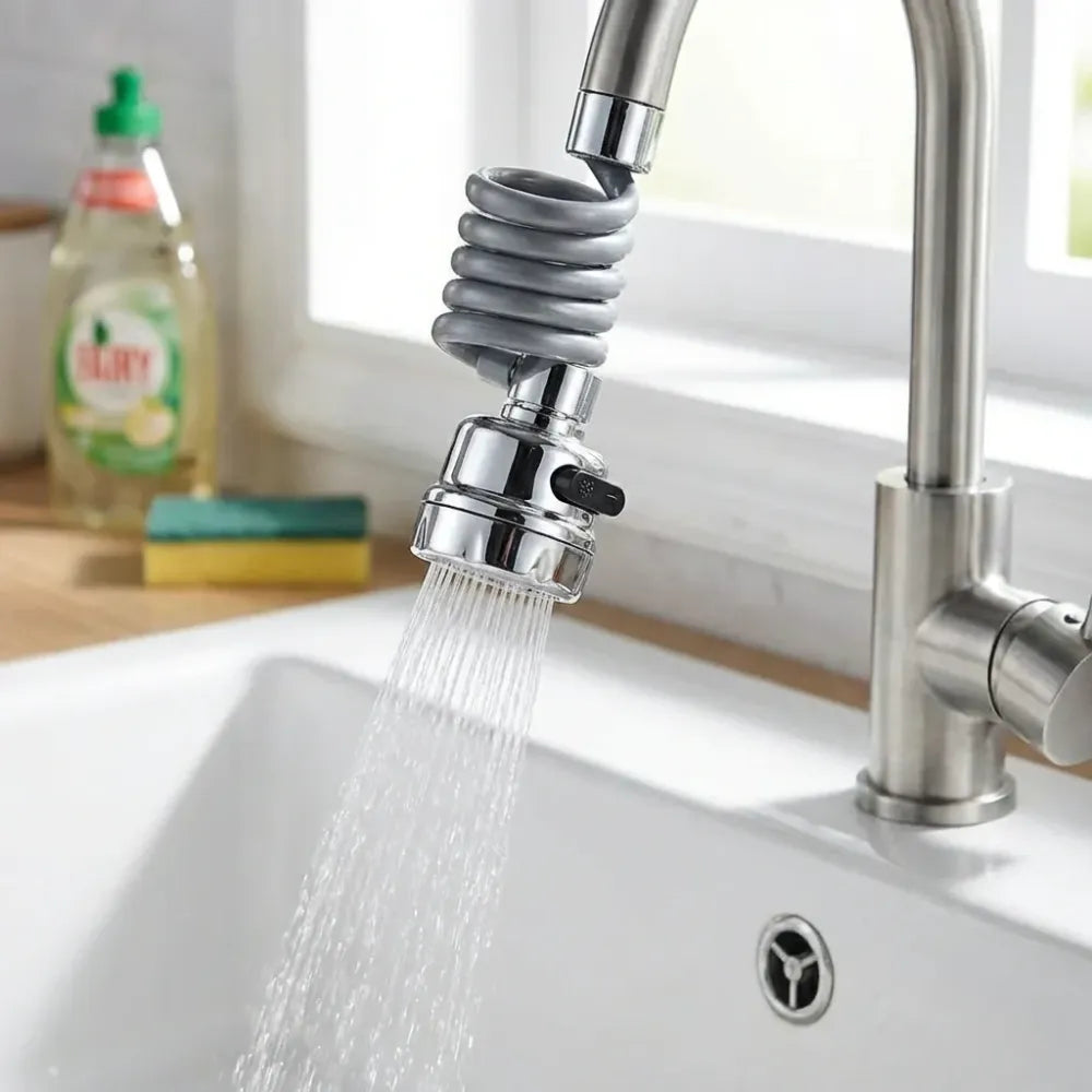 360° rotatable faucet extender - home improvement