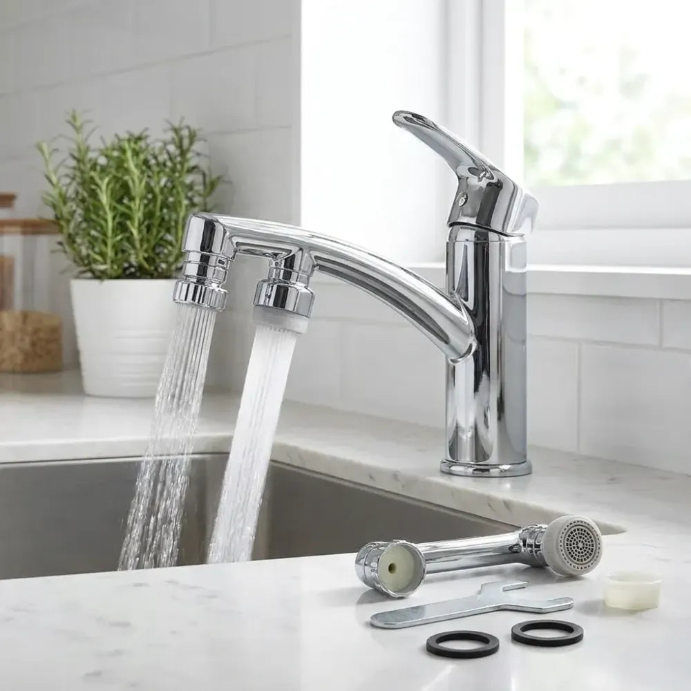 360° rotating faucet aerator - home improvement