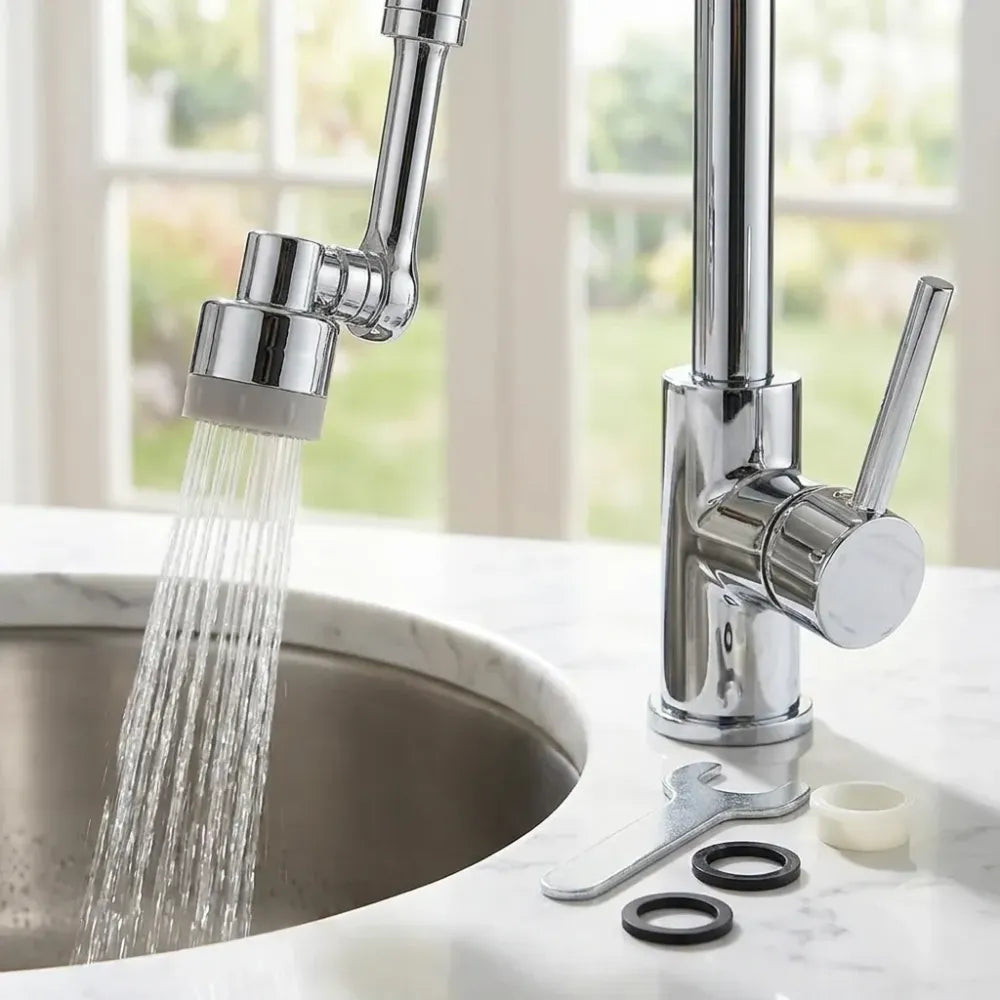 360° rotating faucet aerator - home improvement