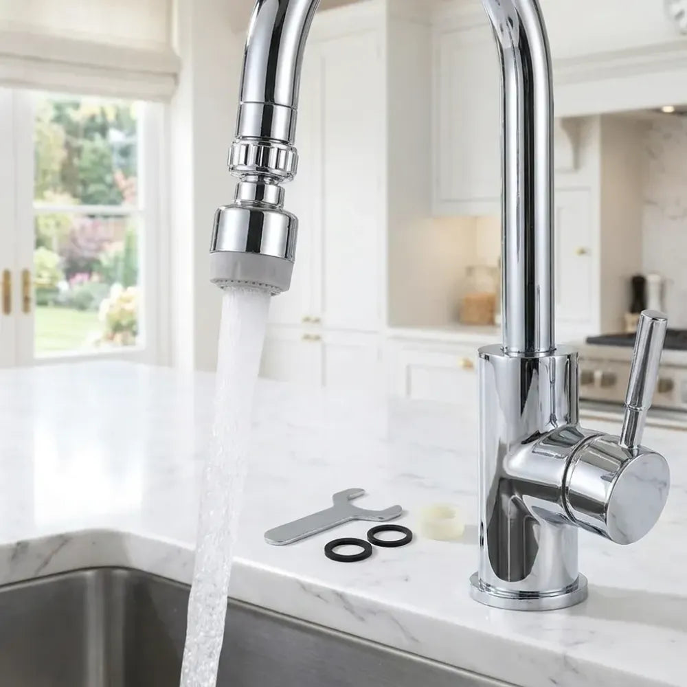 360° rotating faucet aerator - home improvement