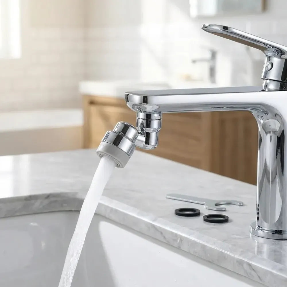 360° rotating faucet aerator - home improvement