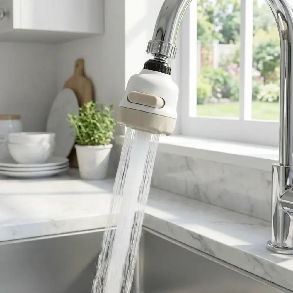360° rotating faucet sprinkler