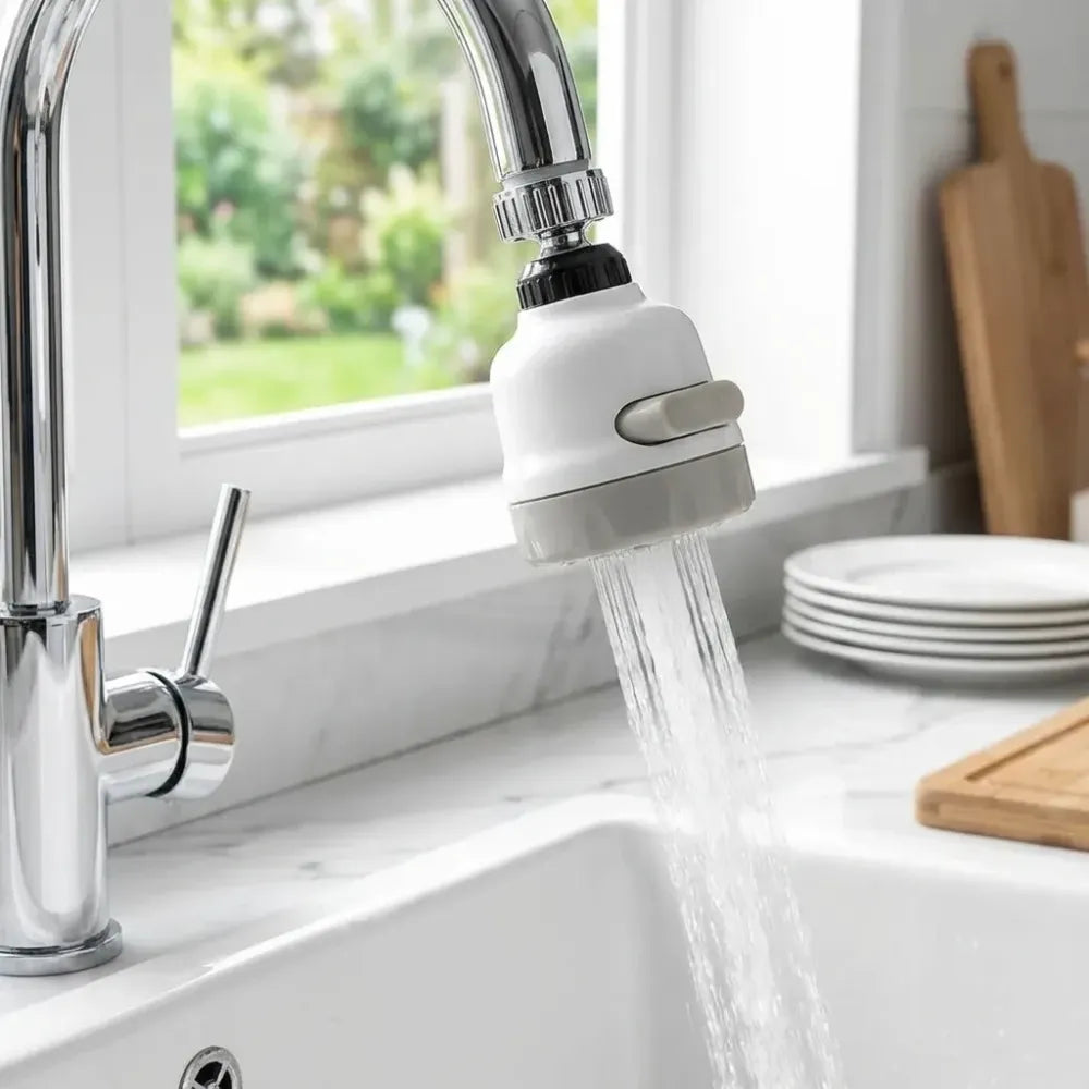 360° rotating faucet sprinkler