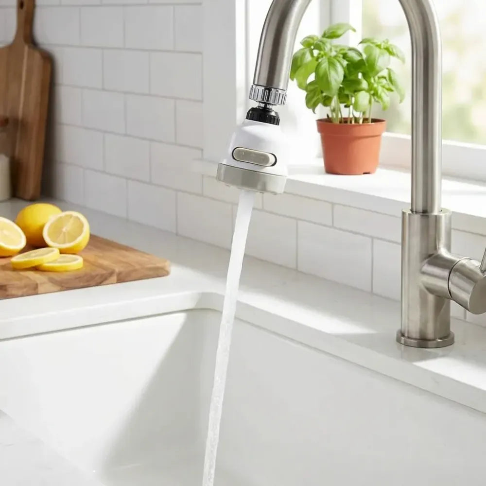 360° rotating faucet sprinkler