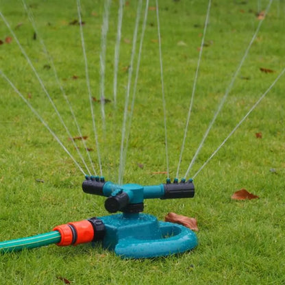360° rotating garden sprinkler