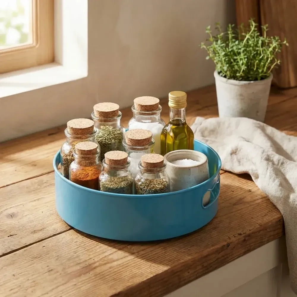 360° rotating kitchen trolley - home improvement