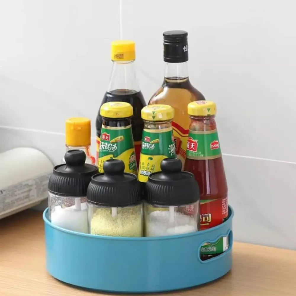 360° rotating kitchen trolley