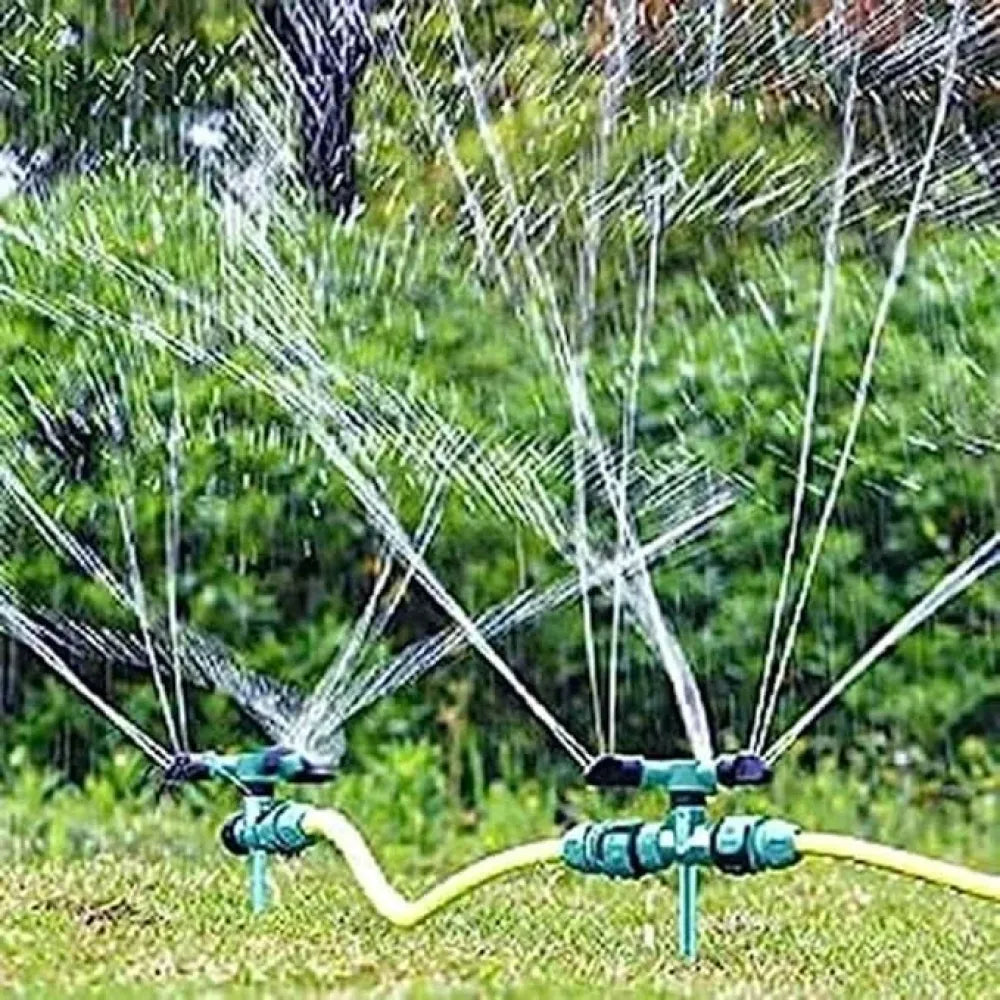 360° rotating lawn sprinklers