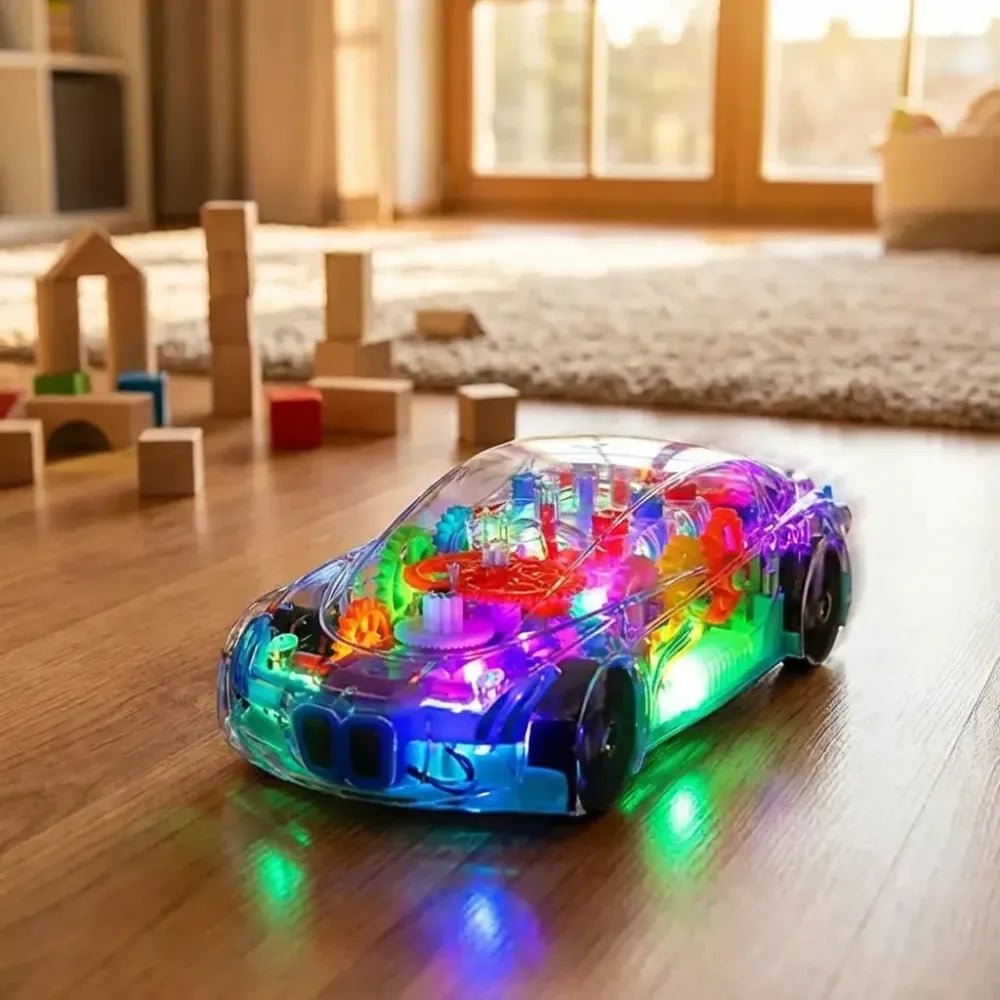 360° rotating led concept car - toys