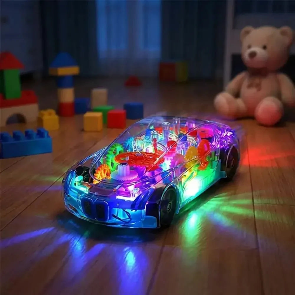 360° rotating led concept car - toys