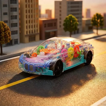 360° rotating led concept car - toys
