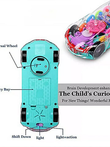 360° Rotating LED Concept Car