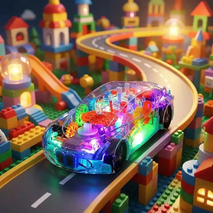 360° rotating led concept car - toys