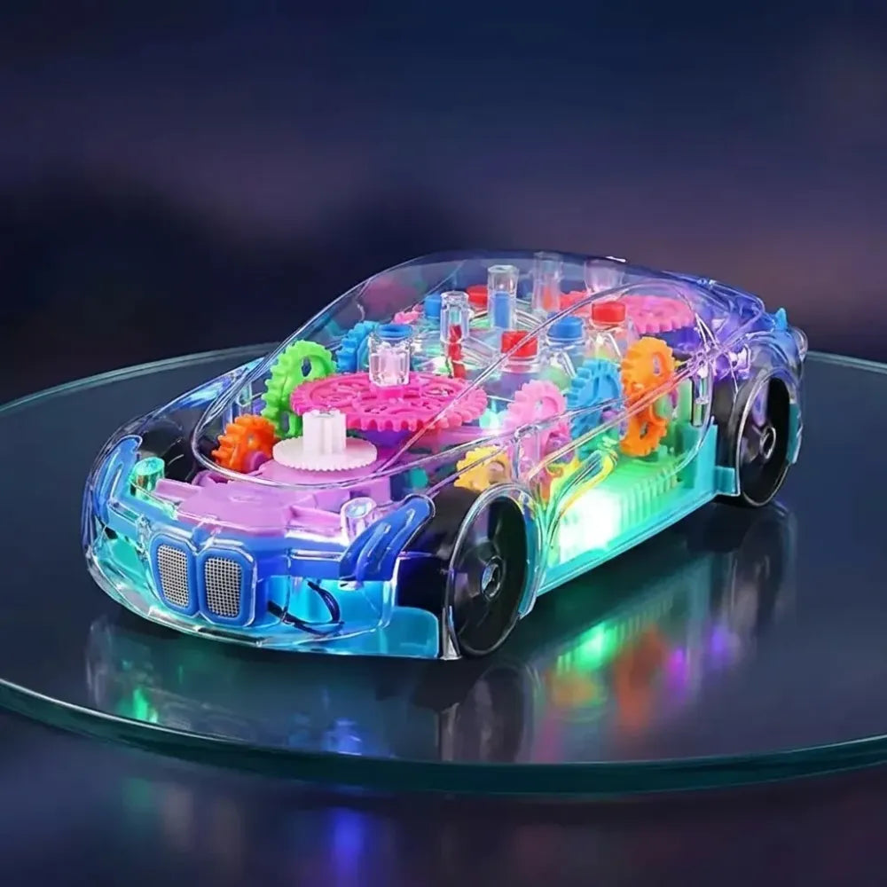 360° rotating led concept car - toys