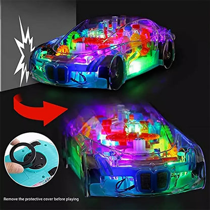 360° rotating led concept car - toys