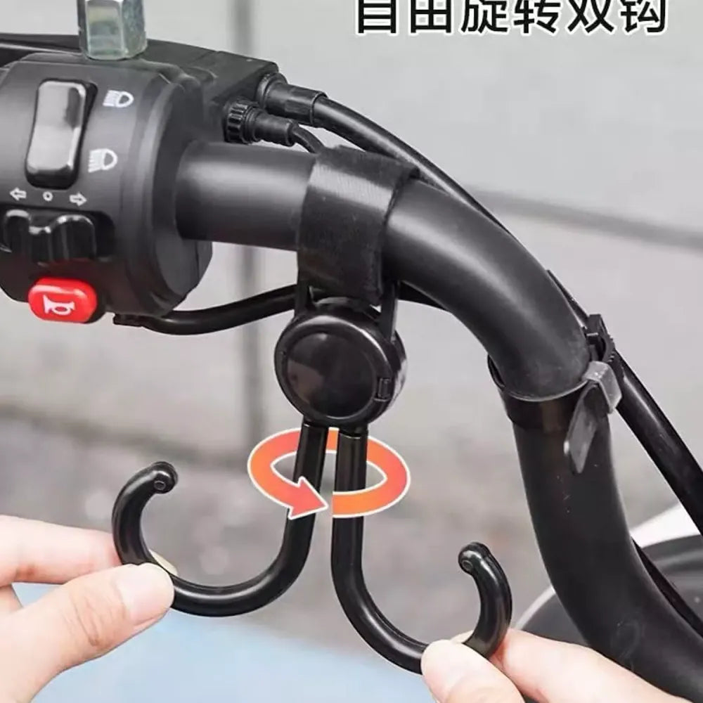 360° rotating stroller hook
