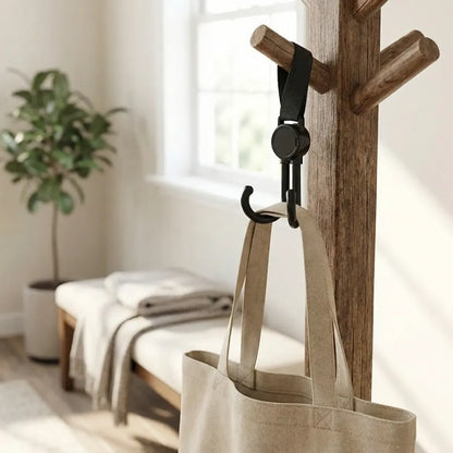 360° rotating stroller hook - home improvement