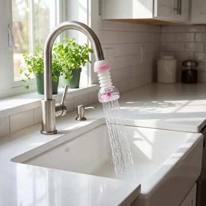 360° rotating water faucet nozzle