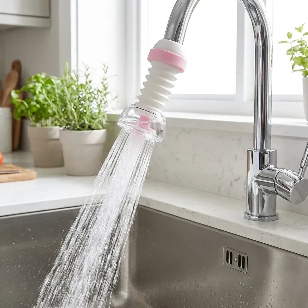 360° rotating water faucet nozzle