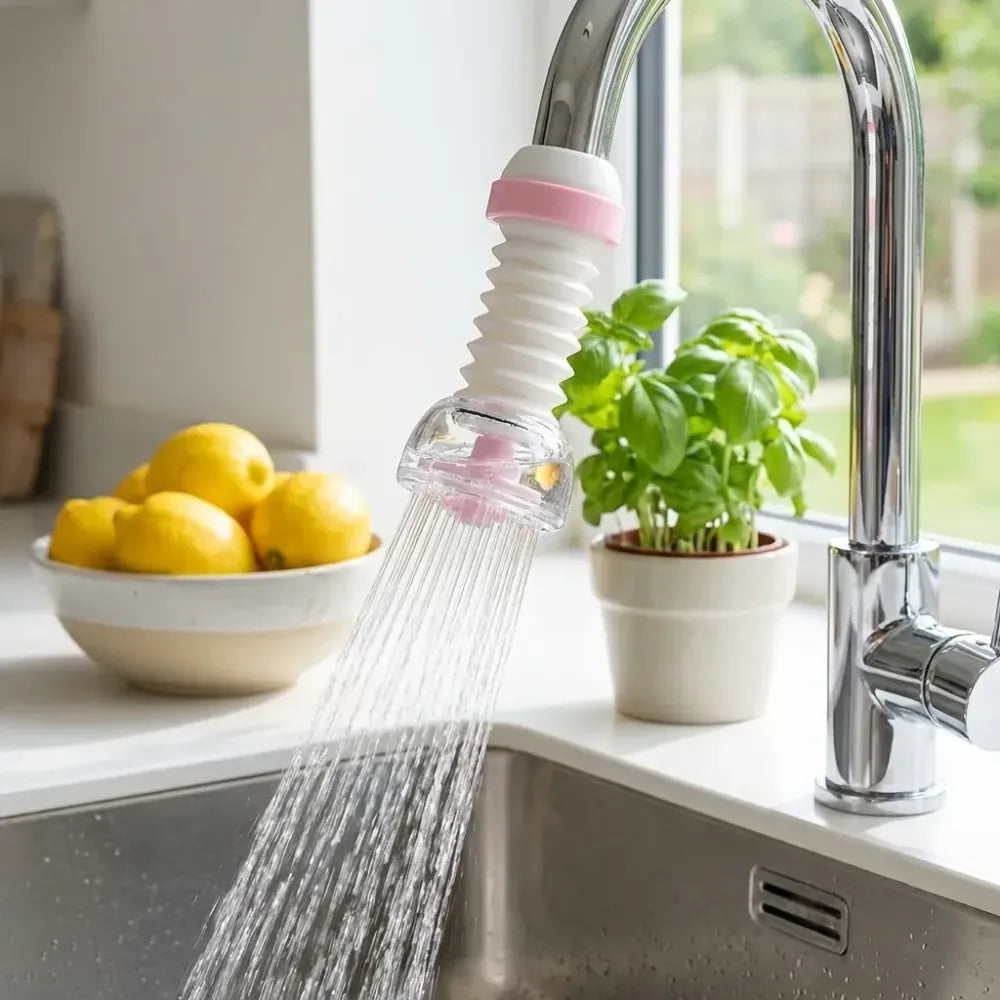 360° rotating water faucet nozzle