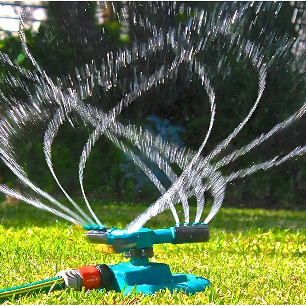 360° rotating water sprinkler
