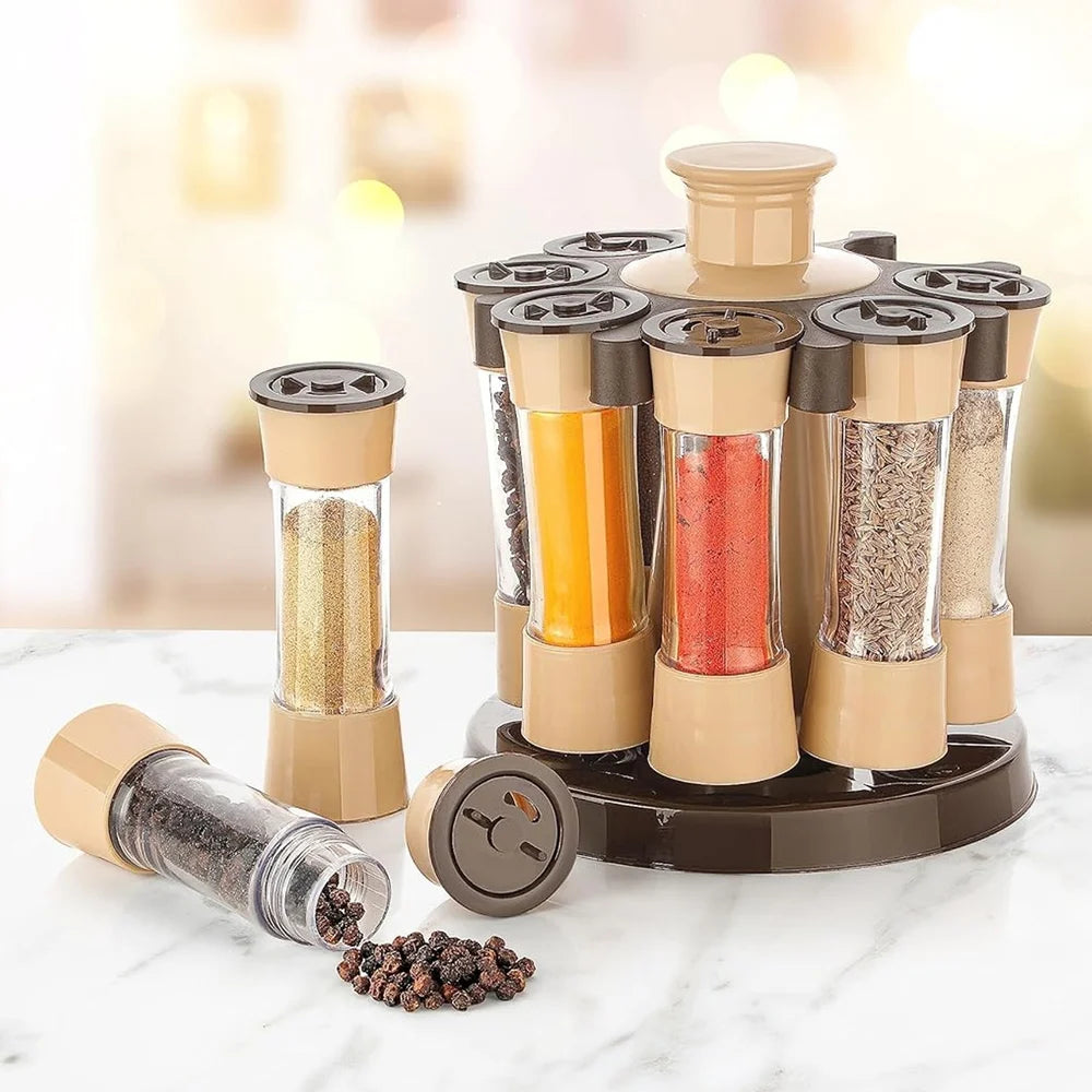 360 revolving spice rack