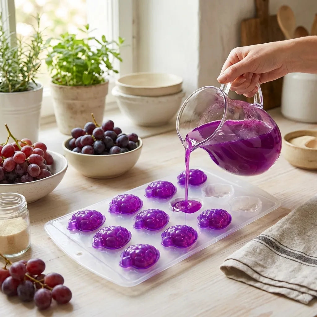 Easy-Release Silicone Ice Tray