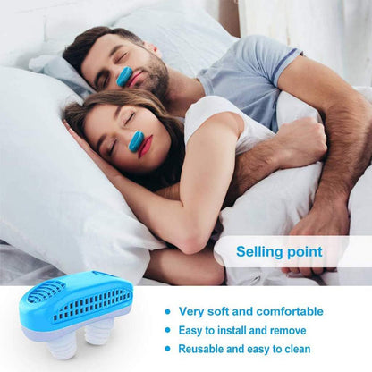 Snore-Free Air Purifying Nose Clip - Health & Beauty