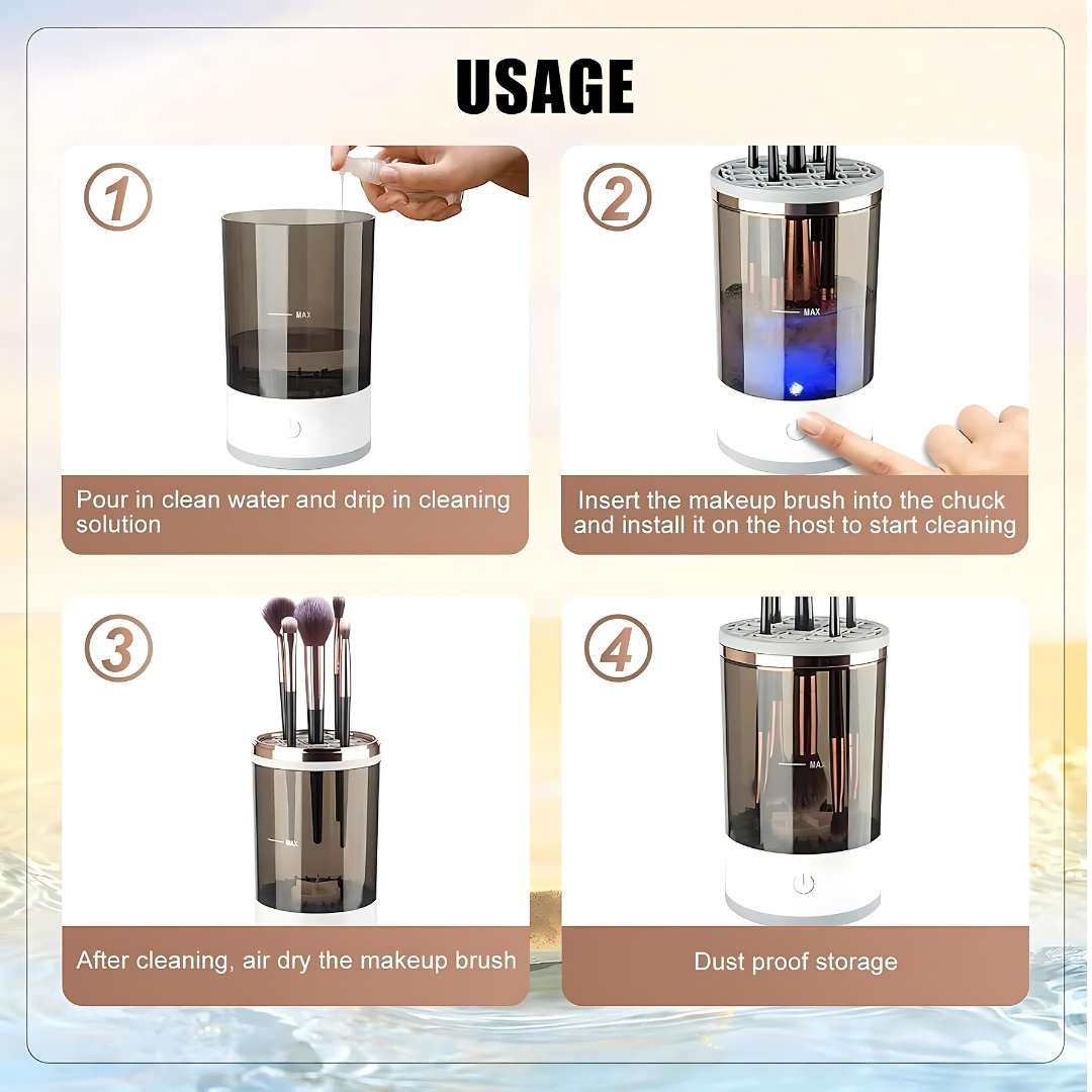 Electric Make Up Brush Cleaner