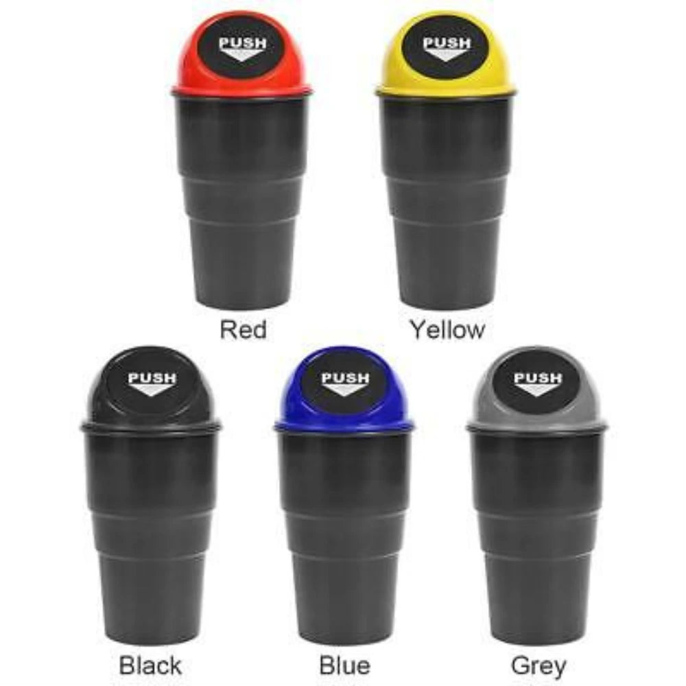Portable car mini dustbin