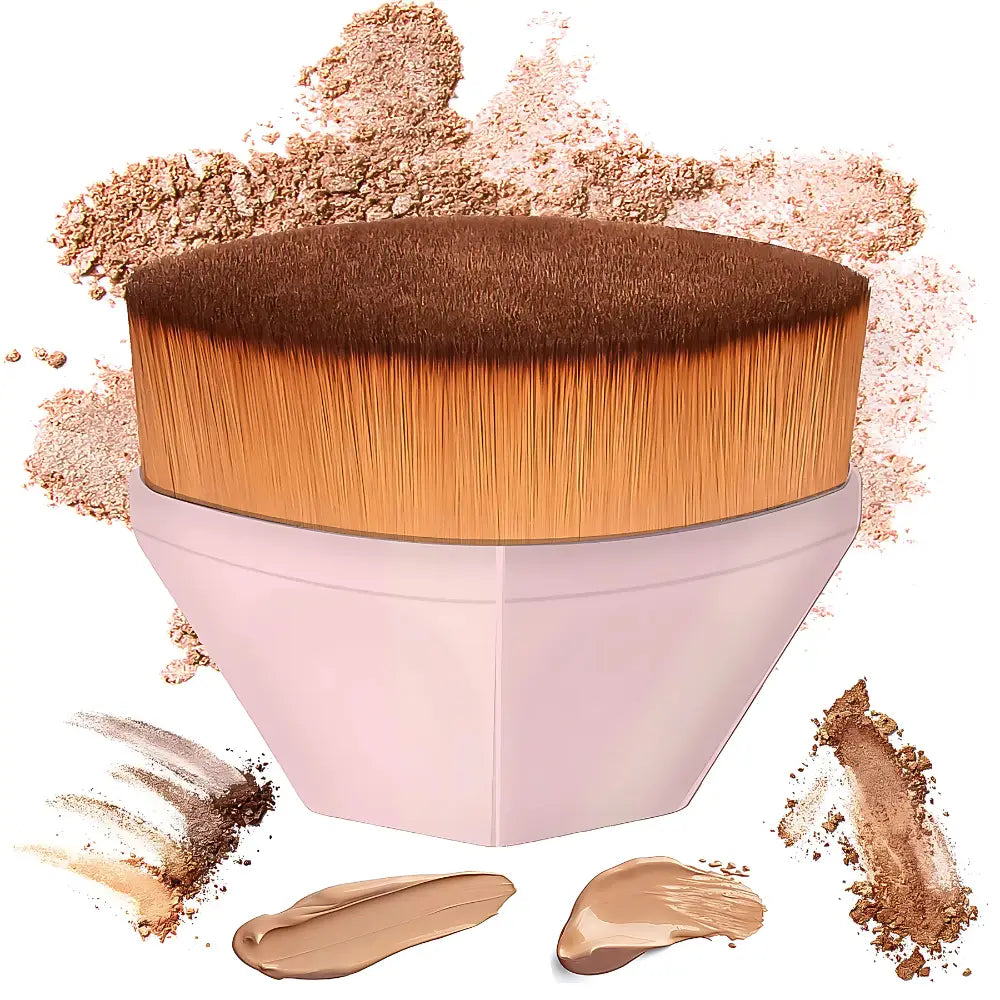 Flawless foundation makeup brush