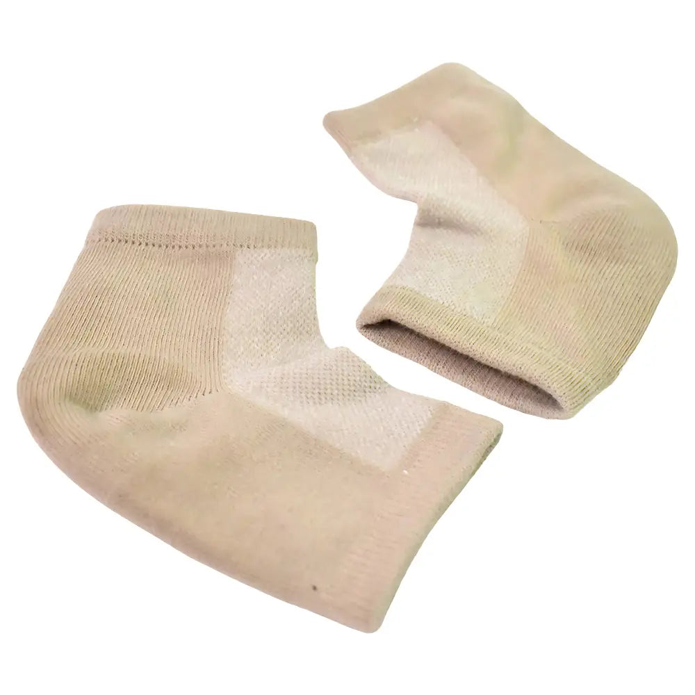 Overnight heel softening socks