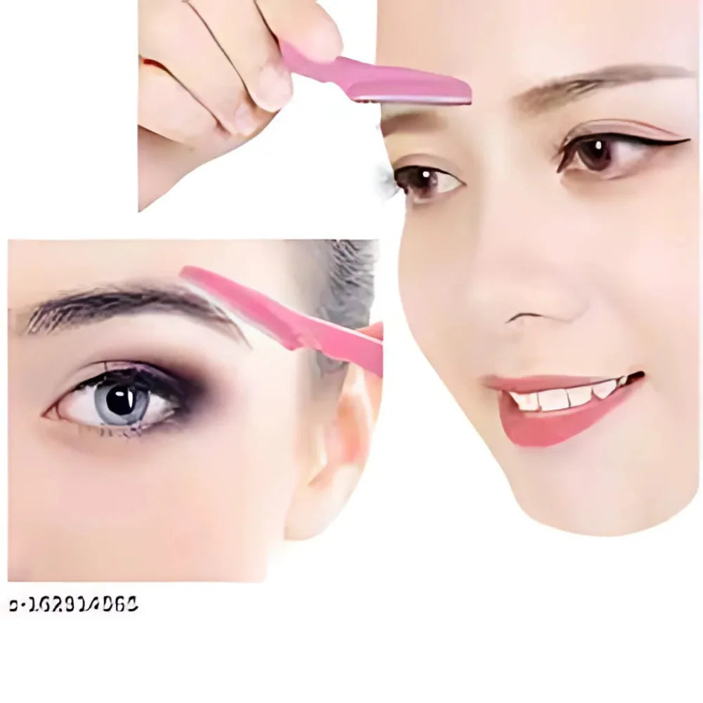 Painless facial hair remover razor